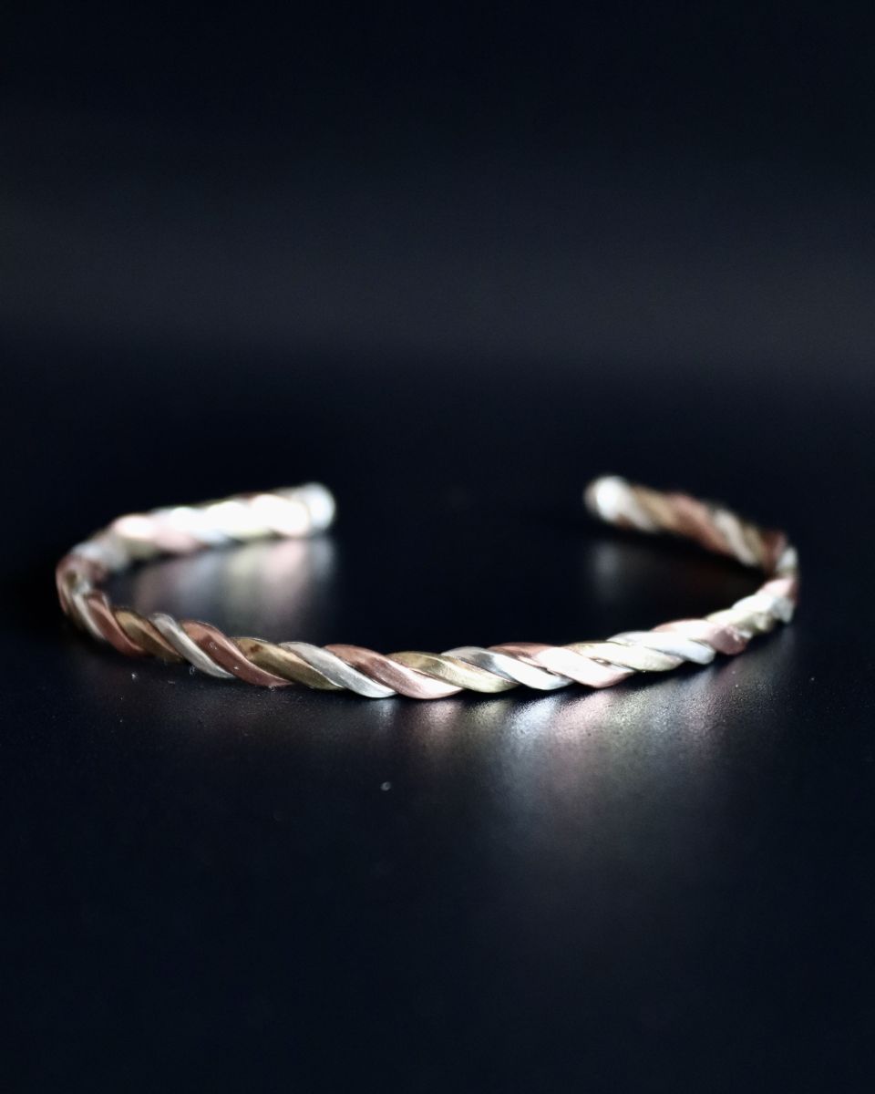 Bracelet Tryade, bracelet en argent fait main par Maryjou — vue 4