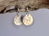 Boucles Hybrides Thallo 6 Boucles Hybrides Thallo, boucles d’oreilles en argent fait main par Maryjou