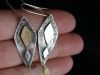 Boucles Tika 6 Boucles Tika, boucles d’oreilles en argent fait main par Maryjou — vue 3