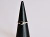 Bague chemin, bague en argent fait main par Maryjou — vue 2