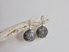 Boucles duelles, boucles d’oreilles en argent fait main par Maryjou — vue 4