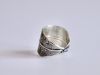 Bague ancrage, bague en argent fait main par Maryjou — vue 4