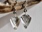Boucles amazones, boucles d’oreilles en argent fait main par Maryjou