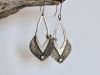 Boucles Arabesques, boucles d’oreilles en argent fait main par Maryjou