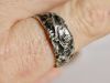 Bague meteor, bague en argent fait main par Maryjou — vue 3